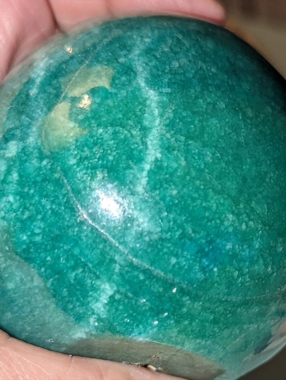 Untested. Possible Amazonite ?  15.1 Gms